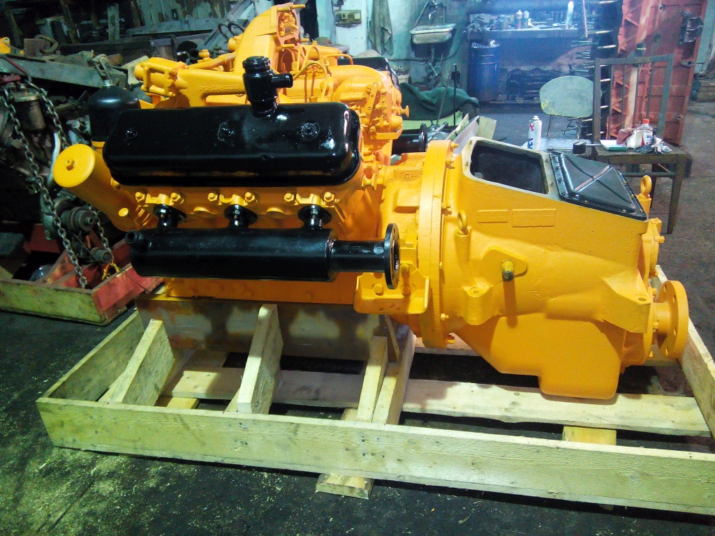 двигатель ямз после восстановительных работ