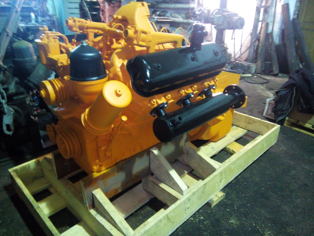мотор ямз после комплексного технического ремонта