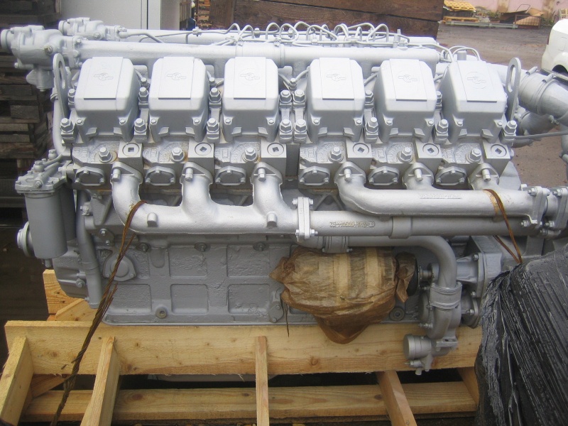 мощный двигатель ямз после полного восстановления