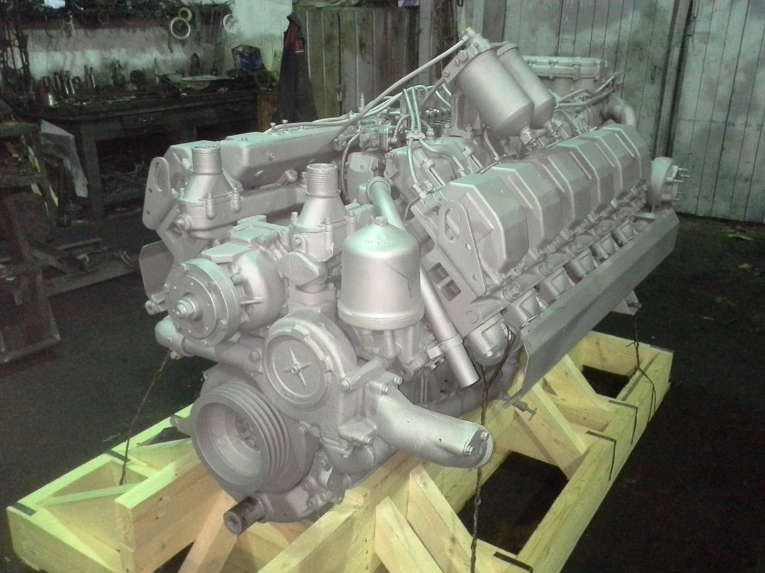 двигатель ямз после обновления основных узлов