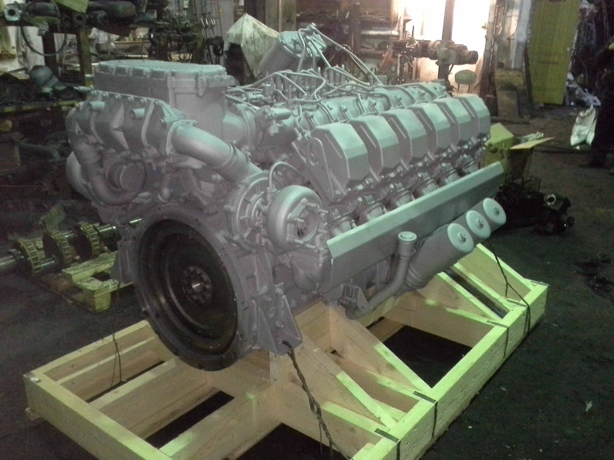 двигатель ямз после капитальных ремонтных операций